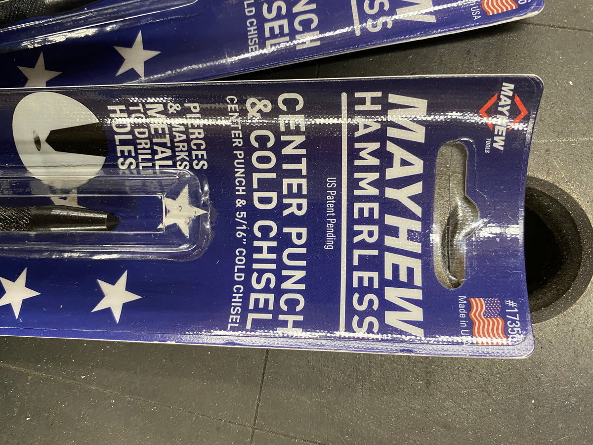 Hammerless center punch Cornfield customs