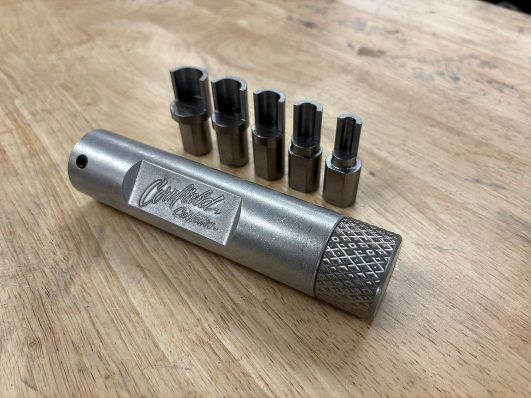 Cornfield Customs Coining tool