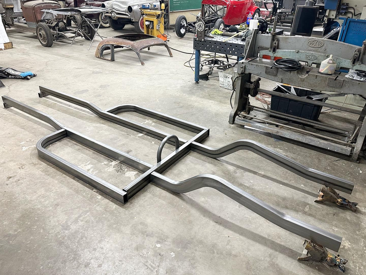 64.5-68 universal mustang rail kit – Cornfield customs